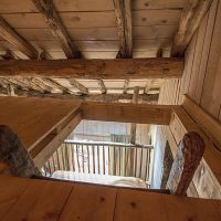 Arrivée sur la petite mezzanine Gîte 7-9 places Entre Ciel et Pierres Vercors