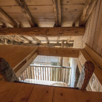 Arrivée sur la petite mezzanine Gîte 7-9 places Entre Ciel et Pierres Vercors