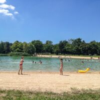 Baignade au Lac du Marandan Baignade au Lac du Marandan