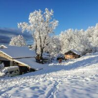 Entre Ciel et Pierres en hiver Gîte Vercors hiver 2013