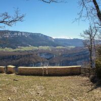 Belvédère du Pas du Ranc au-dessus des Gorges de la Bourne Randonnée dans le Vercors