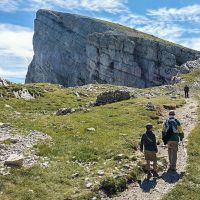Randonnée sur les hauts plateaux du Vercors avec le Grand Veymont, point culminant randonnee dans le Vercors