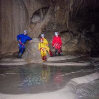 Le Gournier, la salle des Fontaines Spéléo dans le Vercors