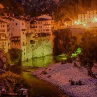 Pont en Royans by night Pont en Royans by night