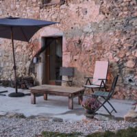 La terrasse à l'heure dorée Gîte 4 places à louer Vercors