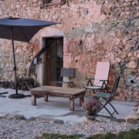 La terrasse à l'heure dorée Gîte 4 places à louer Vercors