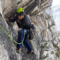 Presles, Nil dans Pat Bras, traversée en 6b