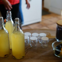 Fabrication d'une boisson au kéfir de fruits