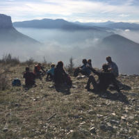 Pause, brume et soleil