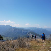 En bordure de falaise