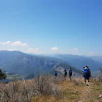 En bordure de falaise